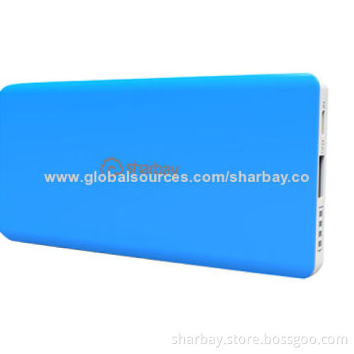 Dual USB Port Power Banks with 4,000mAh Capacity, Various Colors Available, 4 Power Indicator LightsNew